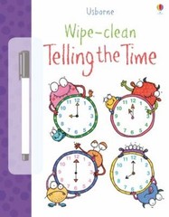 Wipe-Clean Telling the Time Paperback Jessica Greenwell