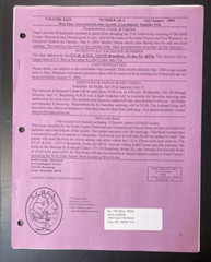 Estill County Kentucky Genealogical Society 2004 Newsletter 6 Issues ECHGS