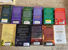 Terry Pratchett–Lot of 11 PB, 4 HC various titles, Good Omens, Jonny & the Bomb