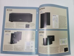 1990’s Technics SC-TH200 Home THX Audio System Brochure Specs Lucasfilm SH-TX200