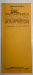 BREAKFAST IN 5 MINUTES OR LESS. AMERICAN EGG COUNCIL. 1974. 8.5X11 INCHES