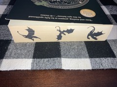 Fourth Wing Special Limited 1st Edition Paperback- Sprayed Edge