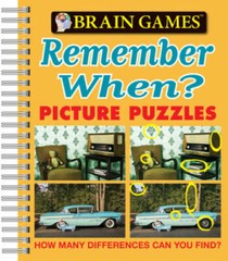 Brain Games Picture Puzzles: Remember When? (Brain Games (Unnumbered)) – GOOD