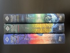 Rick Riordan MAGNUS CHASE Complete Series Lot of 3 Set HARDCOVER Books