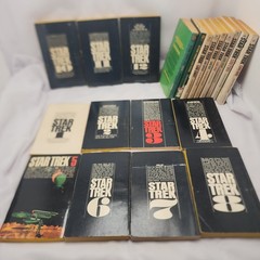 1960s James Blish Star Trek book lot and Log book series (incomplete)