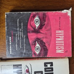 Vintage Hypnosis Book Lot, Induction, Science, Hypnotism, Complete Guide, Power