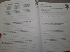 American Girls Collection Kirsten Teacher’s Guide w/ Map -1 Page Has Writing