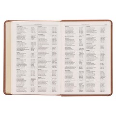 KJV Holy Bible, Compact Large Print Faux Leather Red Letter Edition – Ribbon Mar
