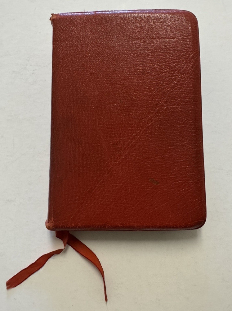 Oxford Holy Bible Scofield Reference Ed KJV Concordance Red Morocco Leather 1945