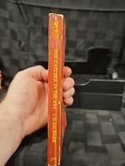 The Catcher in the Rye Classic by J D Salinger Bantam 57th 1986 vtg cvr $2.75 GD