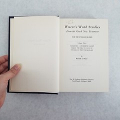 Wuest Word Studies: Vol 3 – 1966 Hardcover by Kenneth S Wuest – NO TEXT MARKS