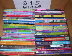 Random Lot 20 GIRLS Reading Level 3rd 4th 5th Grade Chapter Books FREE SHIP
