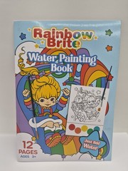 Rainbow Brite Water Painting Book Just Add Water Retro 80s NEW 12 Pages