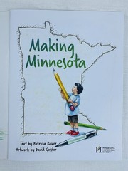 Making Minnesota – A Kids Activity Book. 45 Pages Paperback by Patricia Bauer