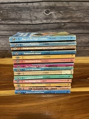Lot of 14 Vintage Harlequin Romance Books 1970’s Red Page Edges Lot#44