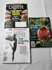Lot x 7 Reader’s Digest Large Print Sep Oct 2013 Mar Jul Oct Dec 2025 Jan 2026