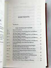 THE FEDERALIST PAPERS Alexander Hamilton James Madison Soft Faux Leather NEW