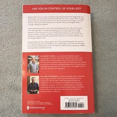 Boundaries by Henry Cloud & John Townsend Trade Paperback 2017 Updated Edition