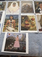 Frida Kahlo Taschen Poster Set 10×13 Prints RARE – 13 of The 16 Prints In Set