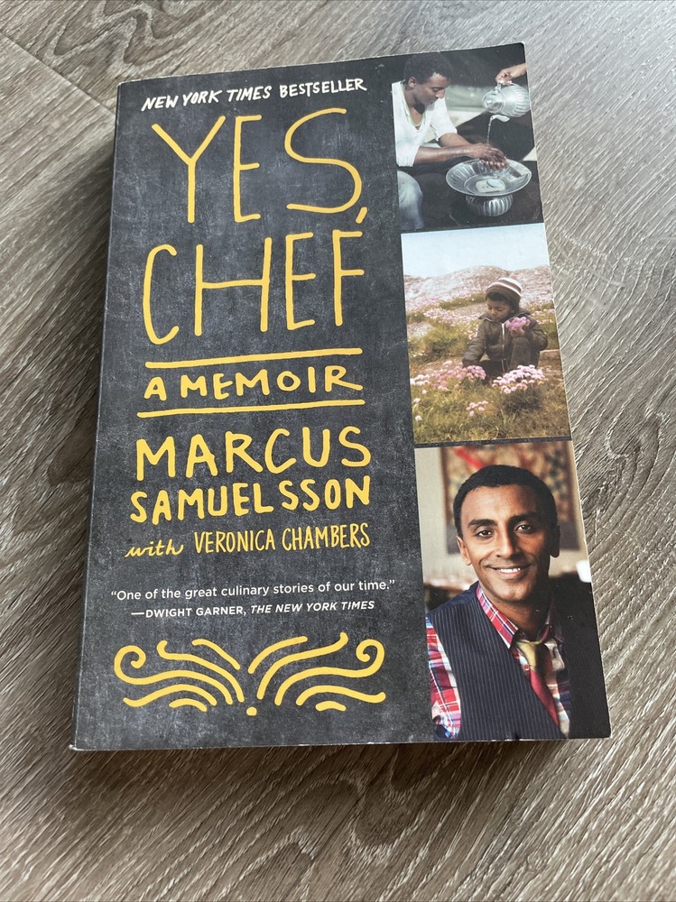 Yes, Chef: A Memoir – Paperback By Samuelsson, Marcus – SIGNED!
