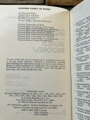 Guinness Book of World Records Norris McWhirter 1979 Edition Hardcover