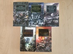 Horus Heresy first 25 books of series, vols 1-25, Warhammer 40K 30K, complete
