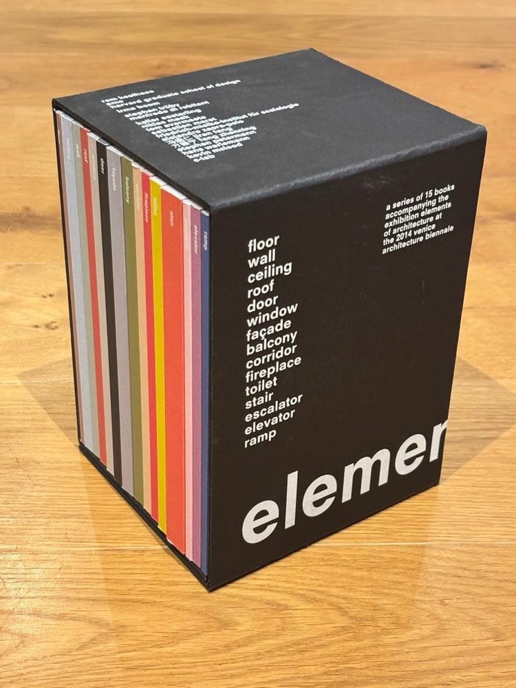 Rem Koolhaas Elements Architecture Book Building Elements Insights