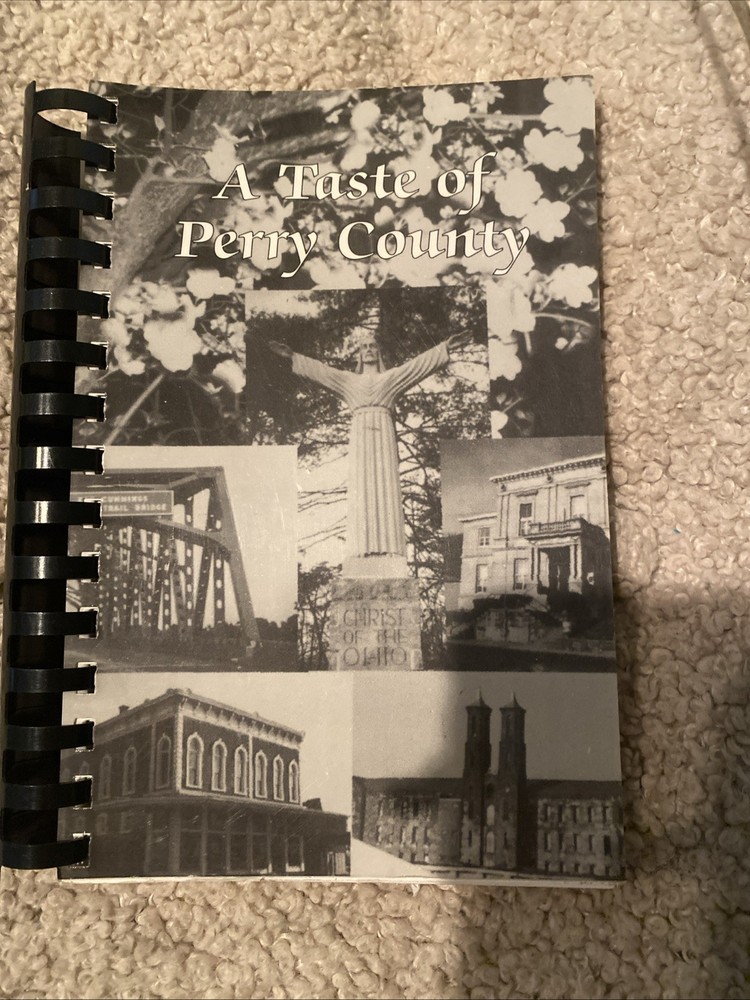 Vtg. Cookbook A Taste Of Perry County IN 212 Pages Of Recipes 2001