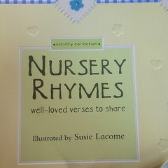 Nursery Rhymes Harwood Lacome Illustrated Hardcover Ages 4-8