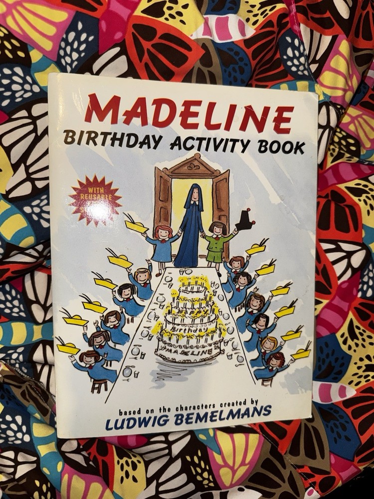 Madeline Birthday Activity Book –Free vhs movie