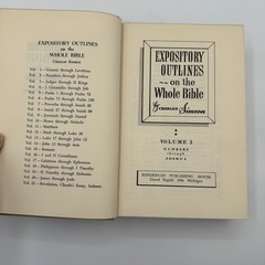 1955 Simeon Expository Outlines Bible Zondervan Hardcover Choose Your Own Bundle