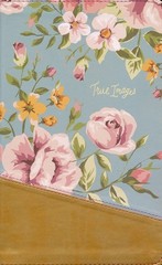 NIV, True Images Bible, Imitation Leather, Blue/Gold: The Bible for Teen Girls