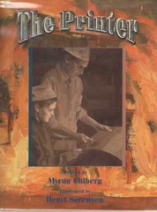 The Printer by Myron Uhlberg; illustrated by Henri Sorensen – 1st Edition HB/DJ
