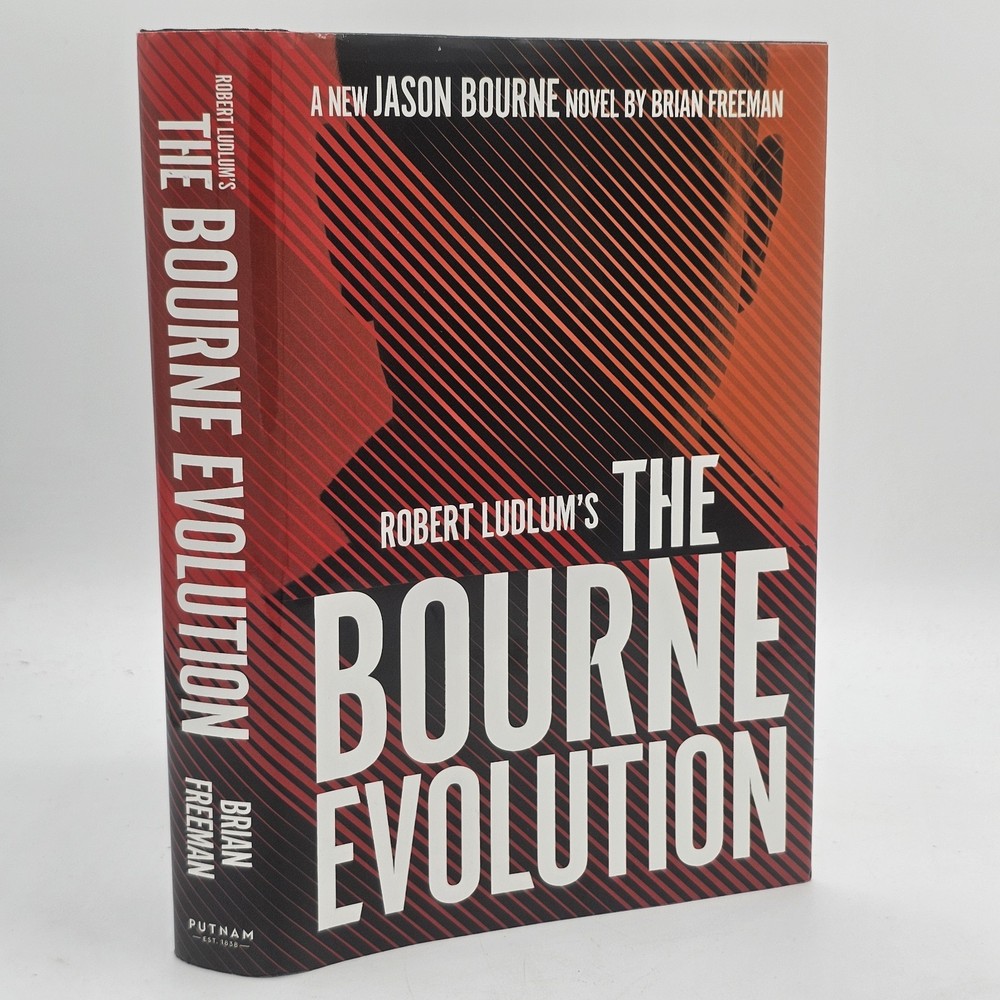 The Bourne Evolution Brian Freeman 2020 First Edition HC w/DJ Jason Bourne
