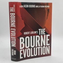 The Bourne Evolution Brian Freeman 2020 First Edition HC w/DJ Jason Bourne