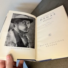 *RARE VINTAGE* Degas Letters by Edgar Hilaire – Pub: Bruno Cassirer Oxford- 1947