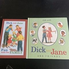 Dick And Jane Children’s Books Lot Of 2 Hardcovers G- VG Condition