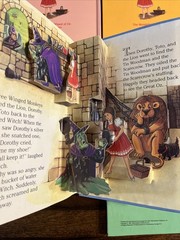 Vintage The Wizard of Oz Pop-Up Book Collection Box Set Of 4 Hardcover Books