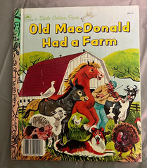 Vintage Children’ Animal books – Barn Panorama/Old MacDonald/Farmer Jones+1