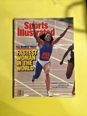 Sports Illustrated Magazine July 25, 1988 Fastest Woman in the world