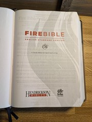 ESV FIRE BIBLE (FLEXISOFT, SLATE/CHARCOAL, RED LETTER): ENGLISH STANDARD VERSION