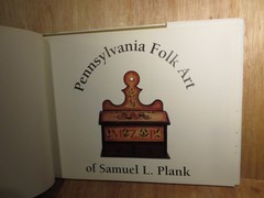 Pennsylvania Folk Art of Samuel L. Plank 1994 Limited 1st Edition Hardcover
