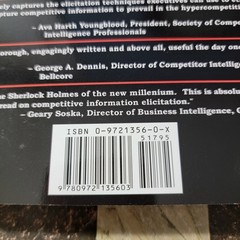 John Nolan CONFIDENTIAL: BUSINESS SECRETS, GETTING THEIRS -OOP First Print