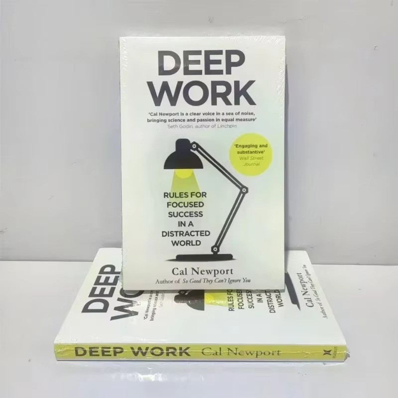 Deep Work: Rules for Focused Success in a Distracted By Cal Newport NEW Paperbck