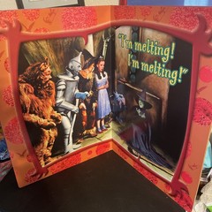 Huge 23”x16” The WIZARD OF OZ By L. Frank Baum Oversized Picture Book VG 2000 ✨