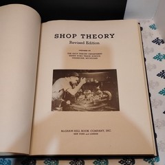 Vintage 1942 Shop Theory Revised Edition Henry Ford Trade School Hardcover Book