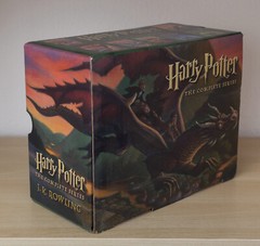 (2) Harry Potter Box Sets Complete Volumes 1-7 PB + Hogwarts Library HC-Rowling
