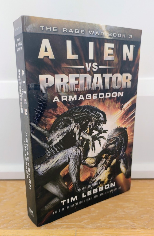 The Rage War Book 3 Alien Vs Predator Armageddon Tim Lebbon Titan Books
