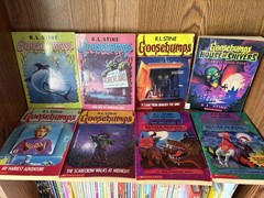 R.L. Stine Goosebumps & Just Beyond Paperback Book Lot Scholastic Ages 9-12