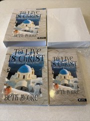 TO LIVE IS CHRIST Life and Ministry of Paul Beth Moore Kit Lifeway *READ MISSING
